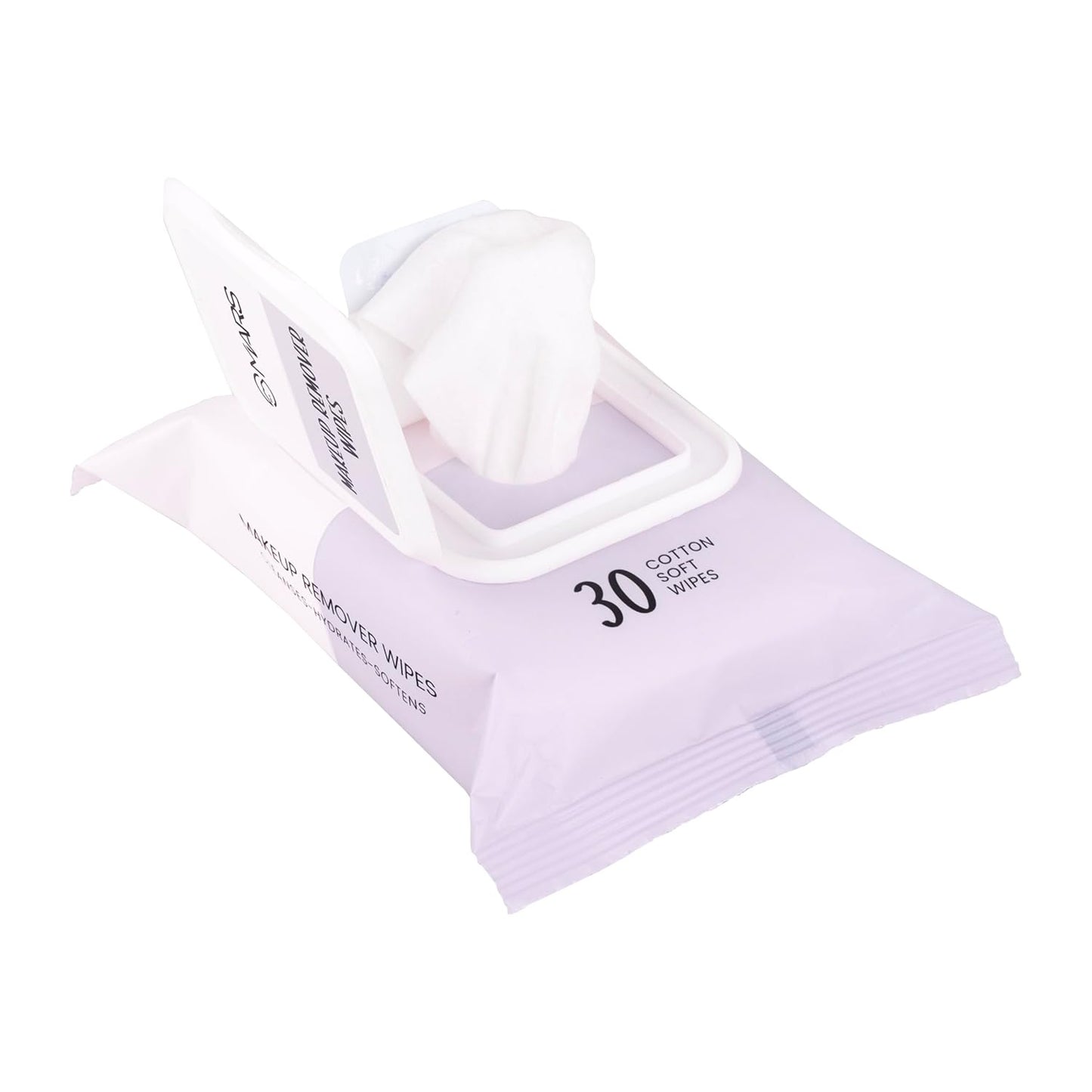 MARS Makeup Remover Wet Wipes for Face | 30 Cotton Soft Wipes