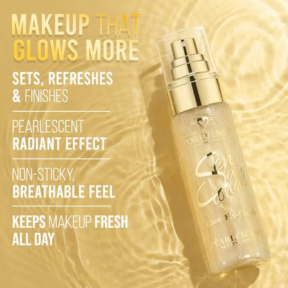 Sensational Glow Fix Finish Pearlescent Setting Spray