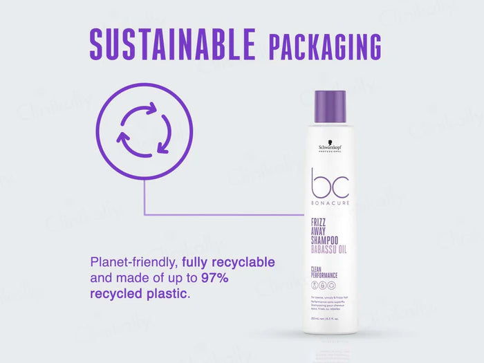 Schwarzkopf Professional BC Bonacure Frizz Away Shampoo | 250ml