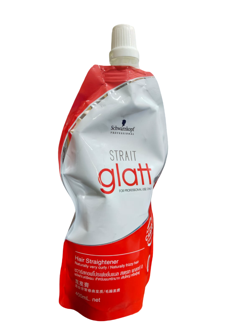Schwarzkopf Professional Glatt No. 0 Hair straightening Cream | 400 ml Pouch
