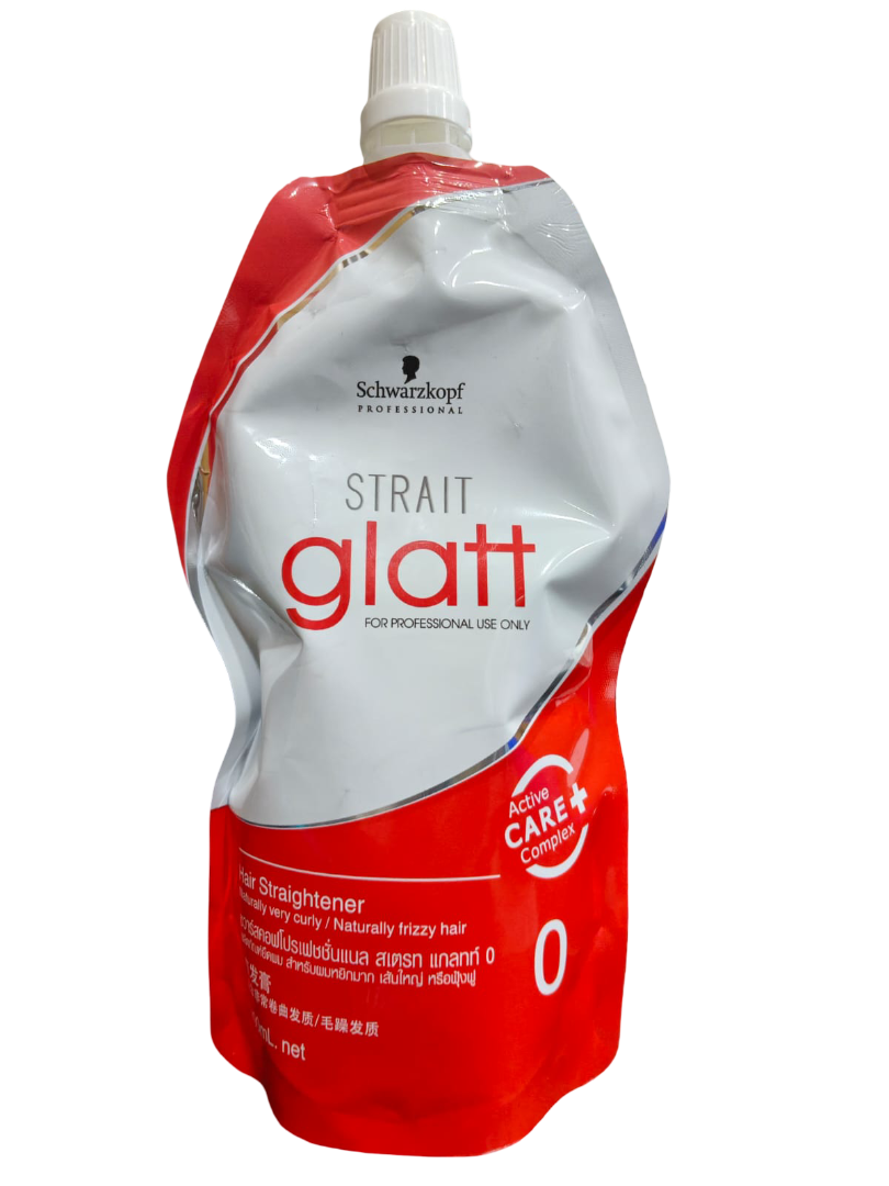 Schwarzkopf Professional Glatt No. 0 Hair straightening Cream | 400 ml Pouch