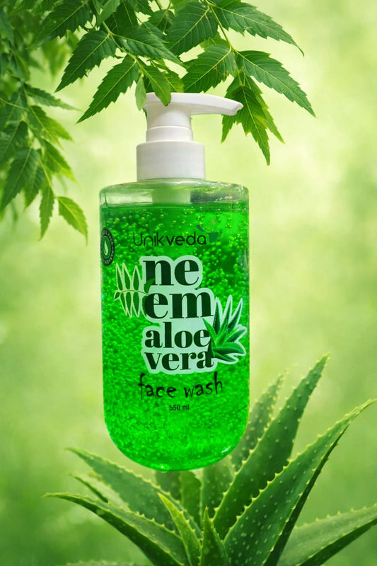 Unikveda Neem Aloe Vera Face Wash | 550ml
