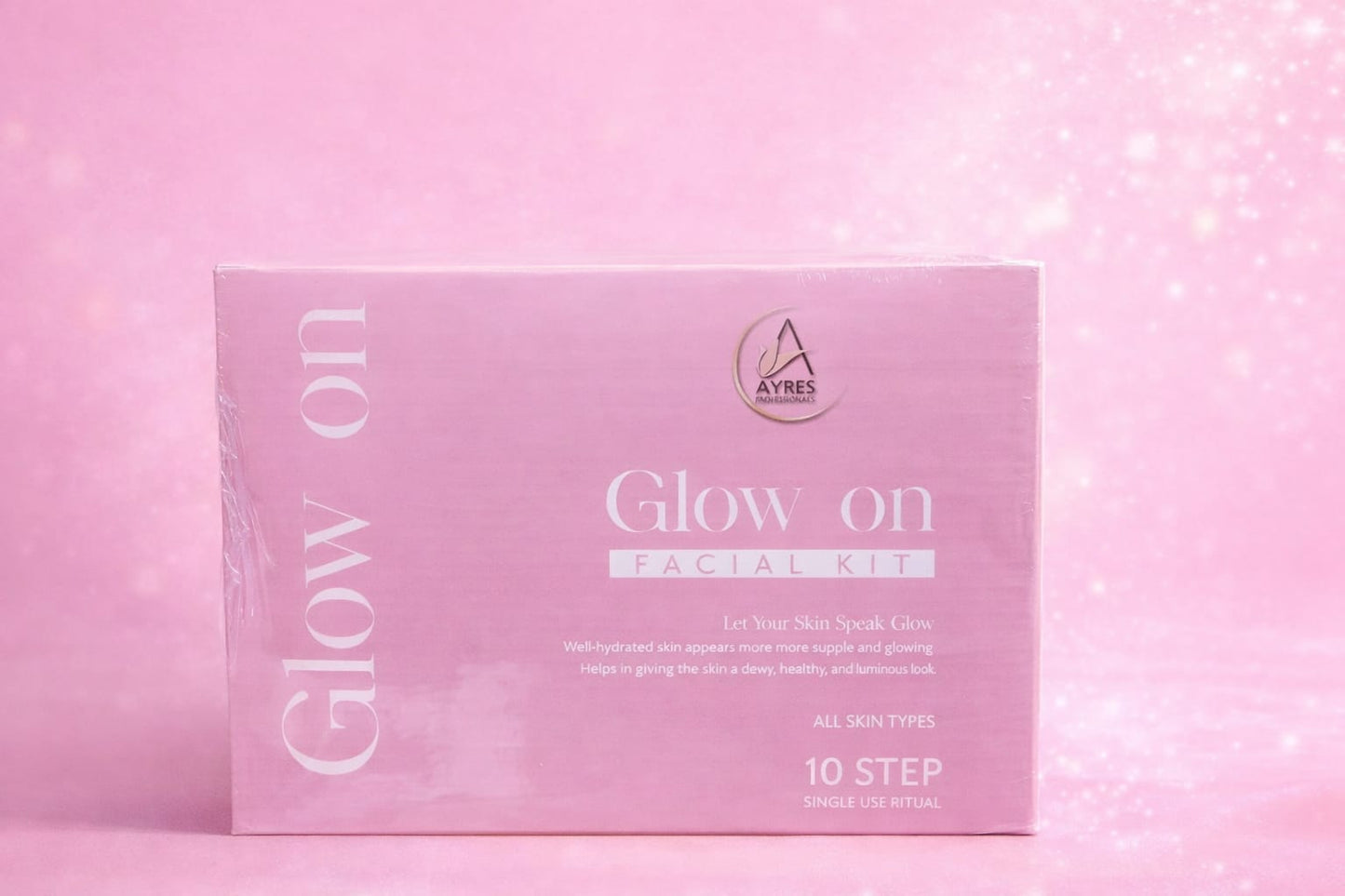 Ayres Professionals Glow On Facial Kit – Complete Skin Brightening & Care Ritual | 435g