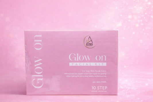 Ayres Professionals Glow On Facial Kit – Complete Skin Brightening & Care Ritual | 435g