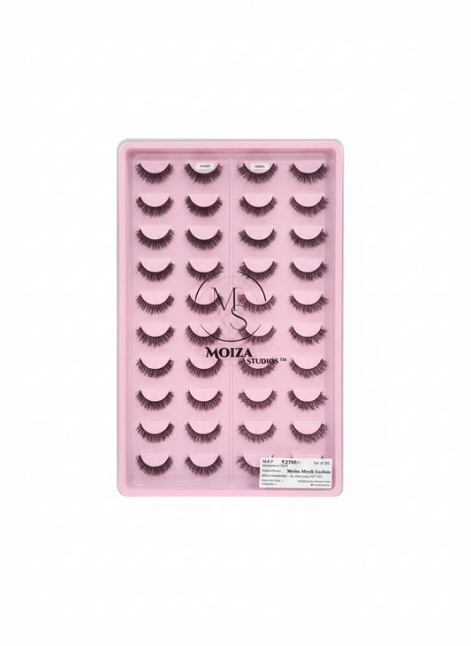 Moiza Studios Moiza Mynk Lashes Set Of 20 Afghani & Italy Eye Lashes