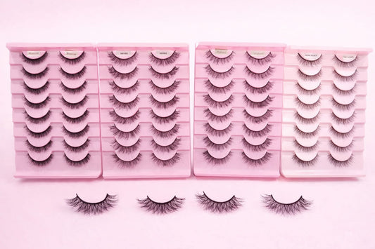 Moiza Studios Moiza Mynk Lashes Set Of 10 Misri & Afghani And Moscow & New York Eye Lashes