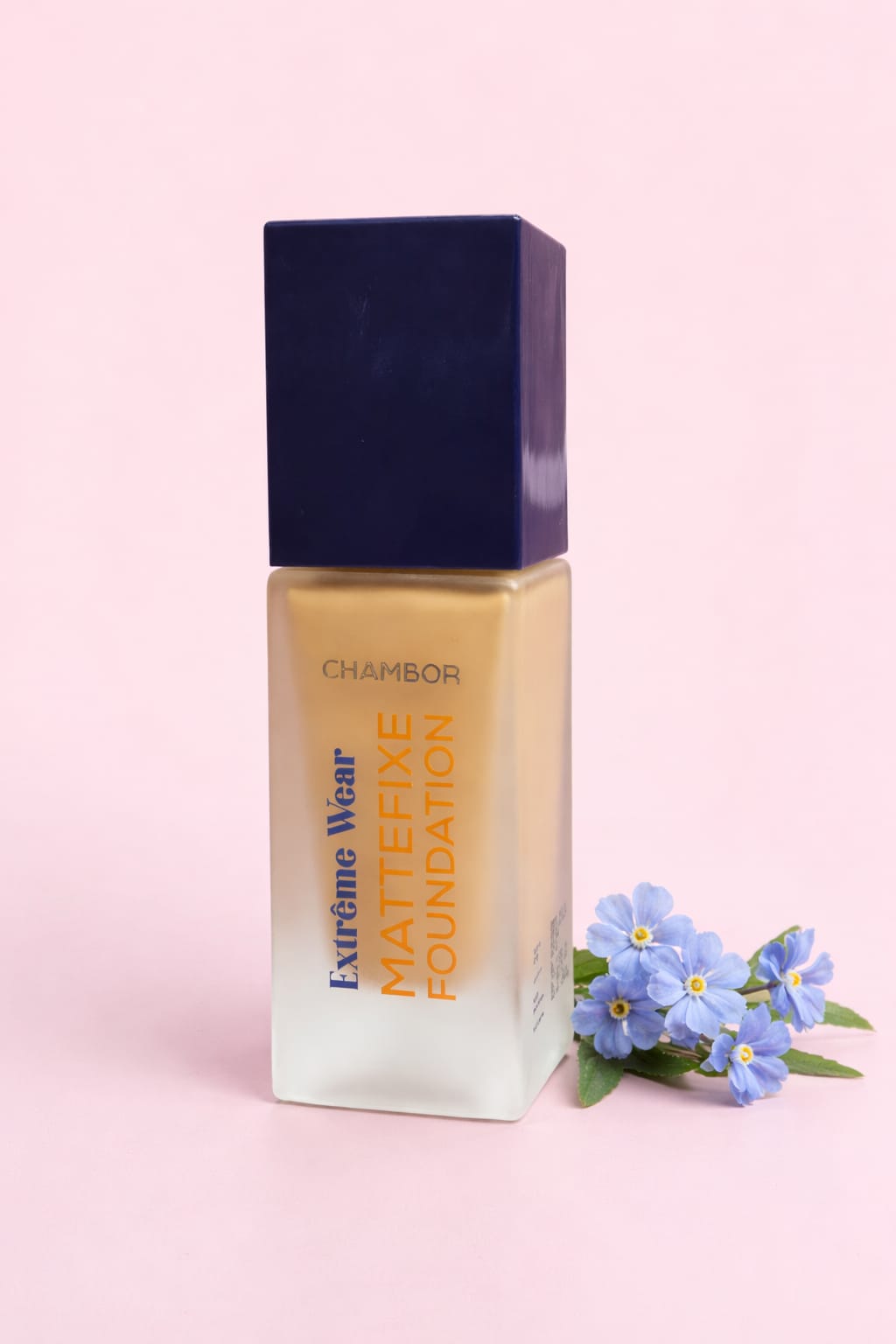 Chambor Extreme Wear Mattefix Foundation Tube, 24HR Long-Lasting, Matte Finish | 20ml