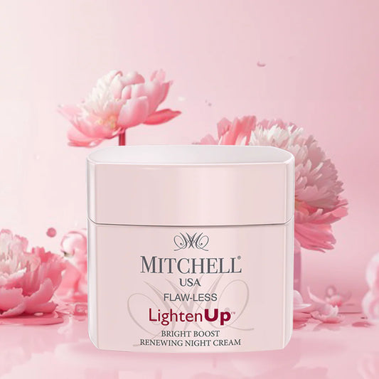 Mitchell USA FLAW-LESS LightenUp Bright Boost Renewing Night Cream