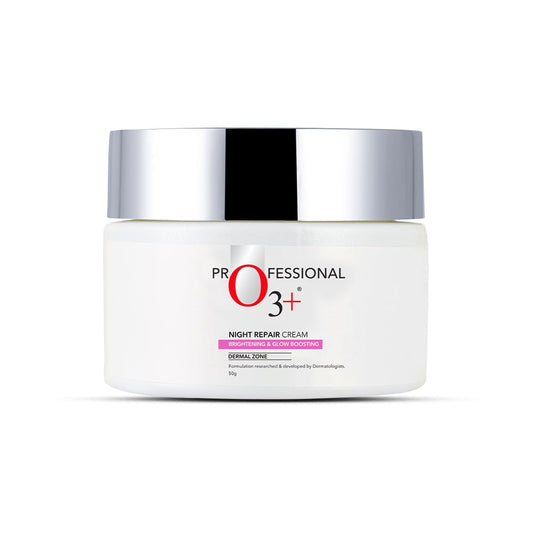 O3+ Night Repair Cream Brightening & Glow Boosting Dermal Zone (50gm)