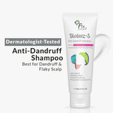 Fix Derma Bioteez-S - Anti Dandruff Shampoo | For Dandruff-Free and Revitalized Hair