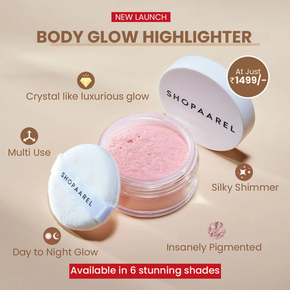 Shopaarel Body Glitter Powder Highlighter 7g
