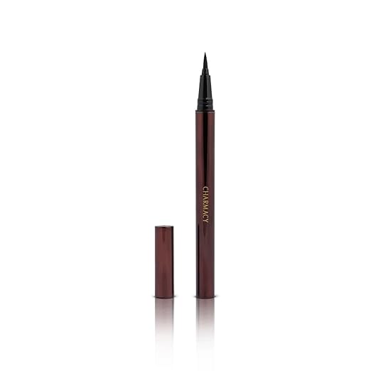 Charmacy Milano Eyeliner Sketch Intense - 0.6 ml, Mess Free, Fast Drying, Waterproof, Long Lasting Eyeliner, Sweatproof, Transferproof, Smudge Resistant, No Touchup, Vegan, Cruelty-Free, Non-Toxin