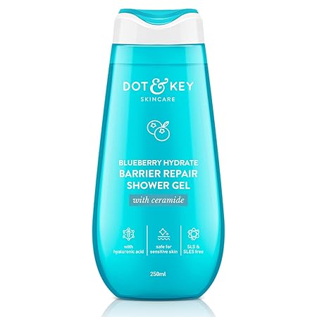 Dot & Key Watermelon + Glycolic Fresh & Cool Shower Gel For Glowing Skin | For All Skin Types | Hydrates Skin & Gently Exfoliates | Non Drying | 250 ml