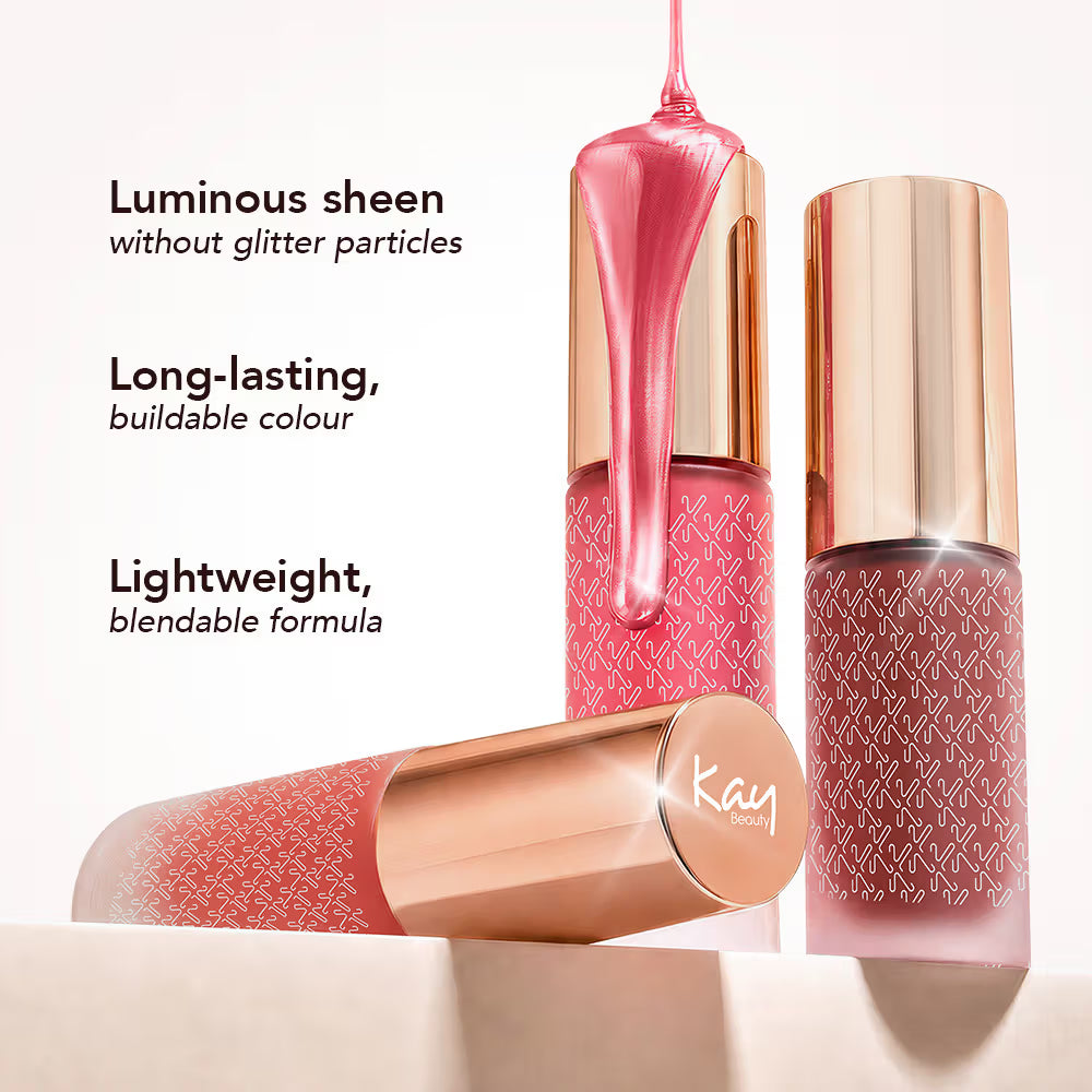 Kay Beauty Luminizing Liquid Blush Drops - Rosey Dew (10g)