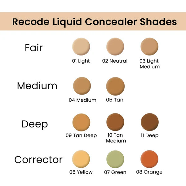 Recode Concealer Light 6 G