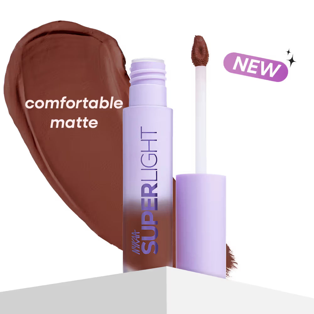 Nykaa Superlight Lip Cloud Airy Mousse Matte Liquid Lipstick for Lip & Cheek (5ml)