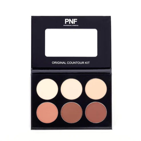 PNF Contour Kit, Oil Control, Contouring and Highlighting Powder Palette