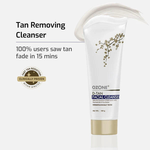 Ozone D-Tan Facial Cleanser