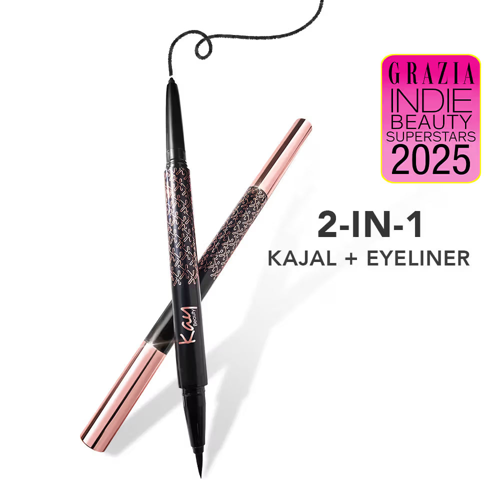 Kay Beauty Intense Black 24H Kajal Eyeliner Duo