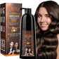 Dexe Dark Brown Argan Speedy Hair Color Shampoo - 420ml