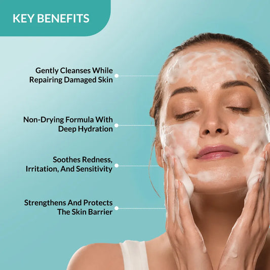 Fix Derma Dewrav Gentle & Hydrating Face Wash | Hydrating face wash for dry skin