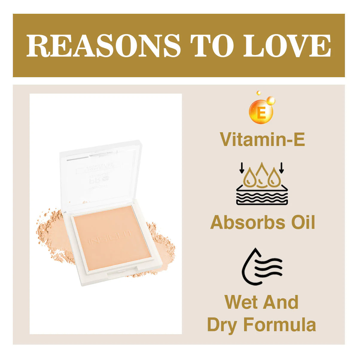 Insight Professional Compact Plus Foundation | 15gm