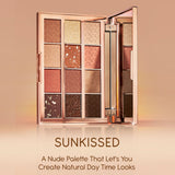 Kay Beauty Multi Texture Eyeshadow Palette - Sunkissed (15g)