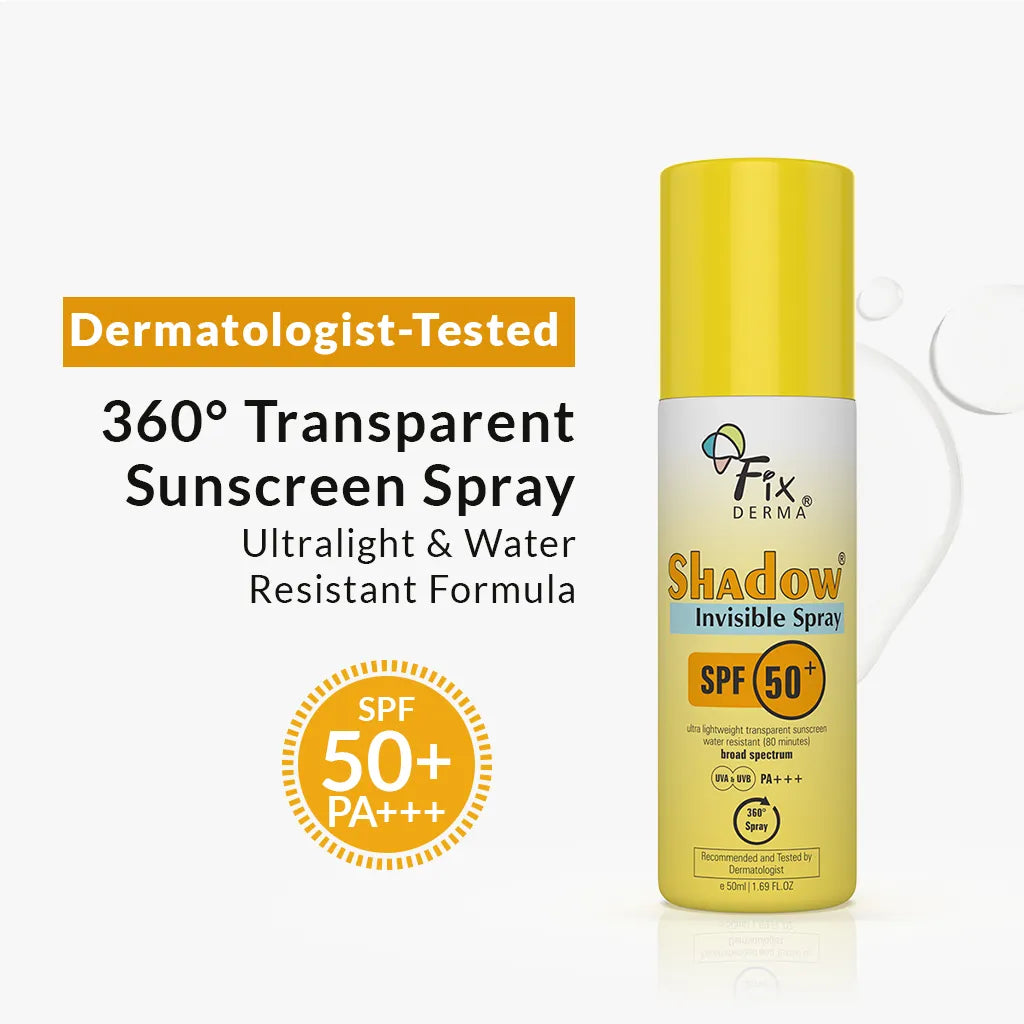 Shadow Invisible Spray SPF 50+ | 360° transparent coverage against harmful UV rays 50ml