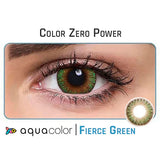 Aqua color Slip On Fashion On 10 lens Pack