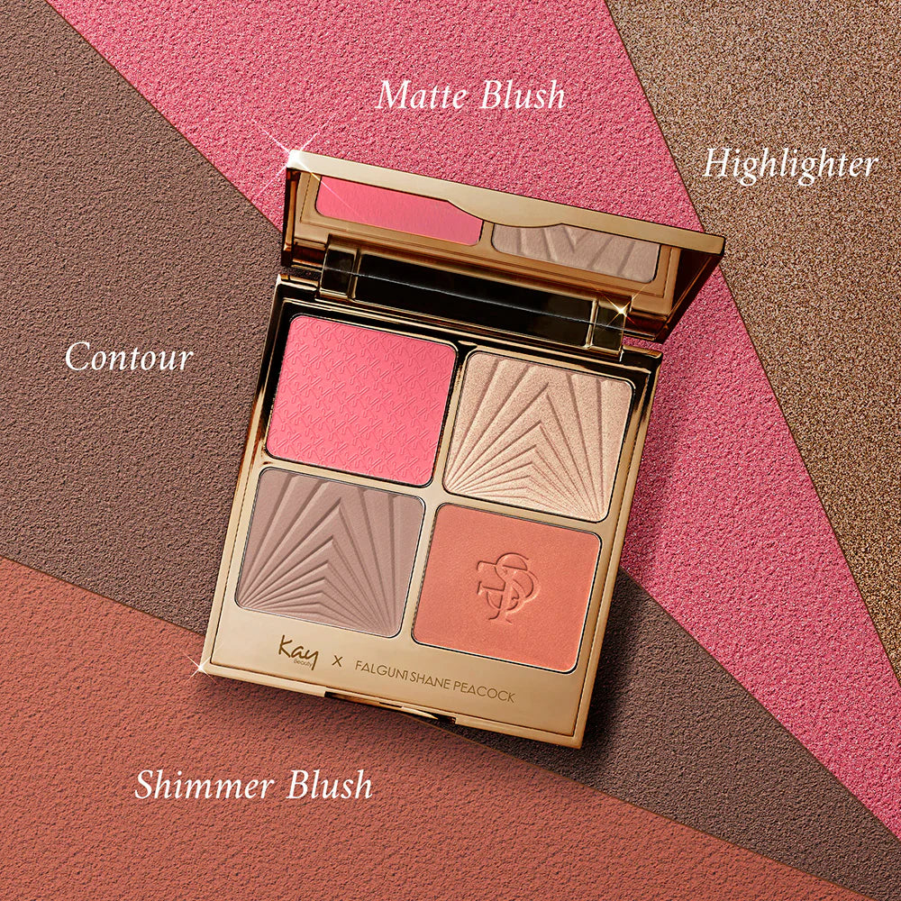 Kay Beauty x Falguni Shane Peacock Luxe Face Palette (26g)