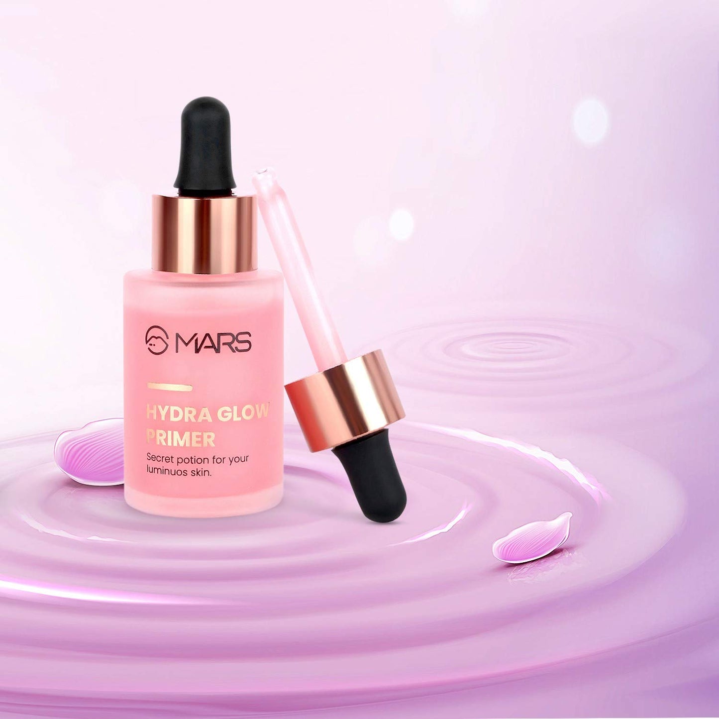 MARS Hydra Glow Proactive Nourishing Long Lasting Primer - 30 ml (Transparent)