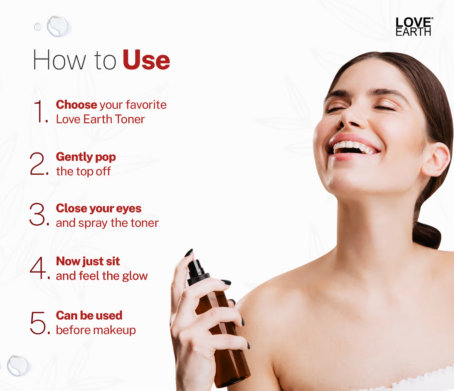 Love Earth Hyaluronic Acid Toner (100ml)
