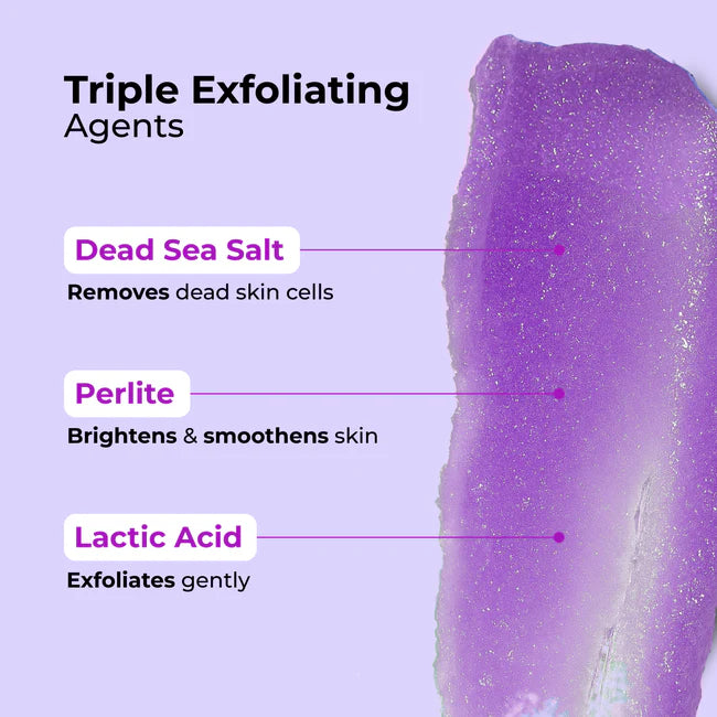 Hula Hoop by foxtale Exfoliating Body Scrub with 2% Lactic Acid