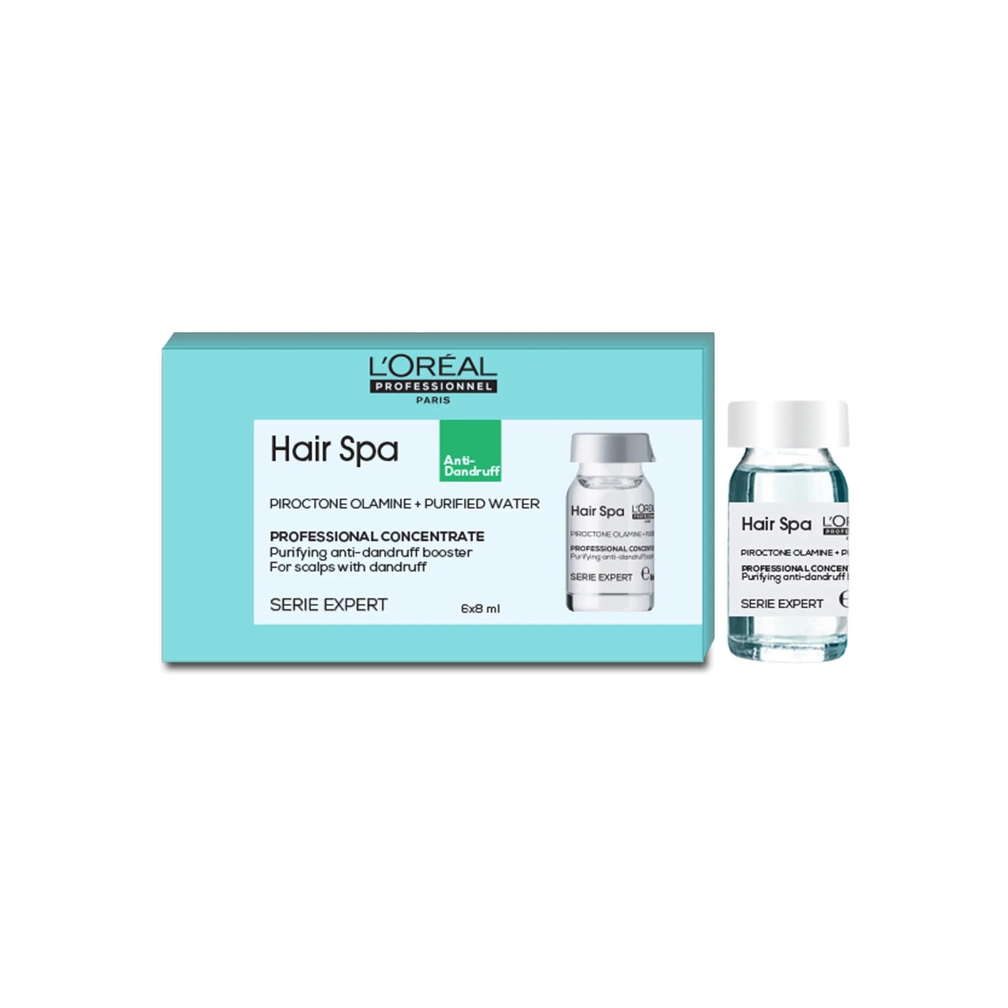 Loreal Professionnel Paris Hair Spa Purifying Concentrate | 6x8ml