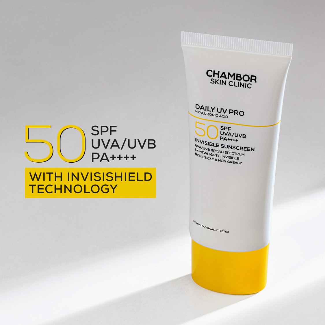 CHAMBOR Skin Clinic Daily UV Pro Invisible Sunscreen SPF 50 - 50g