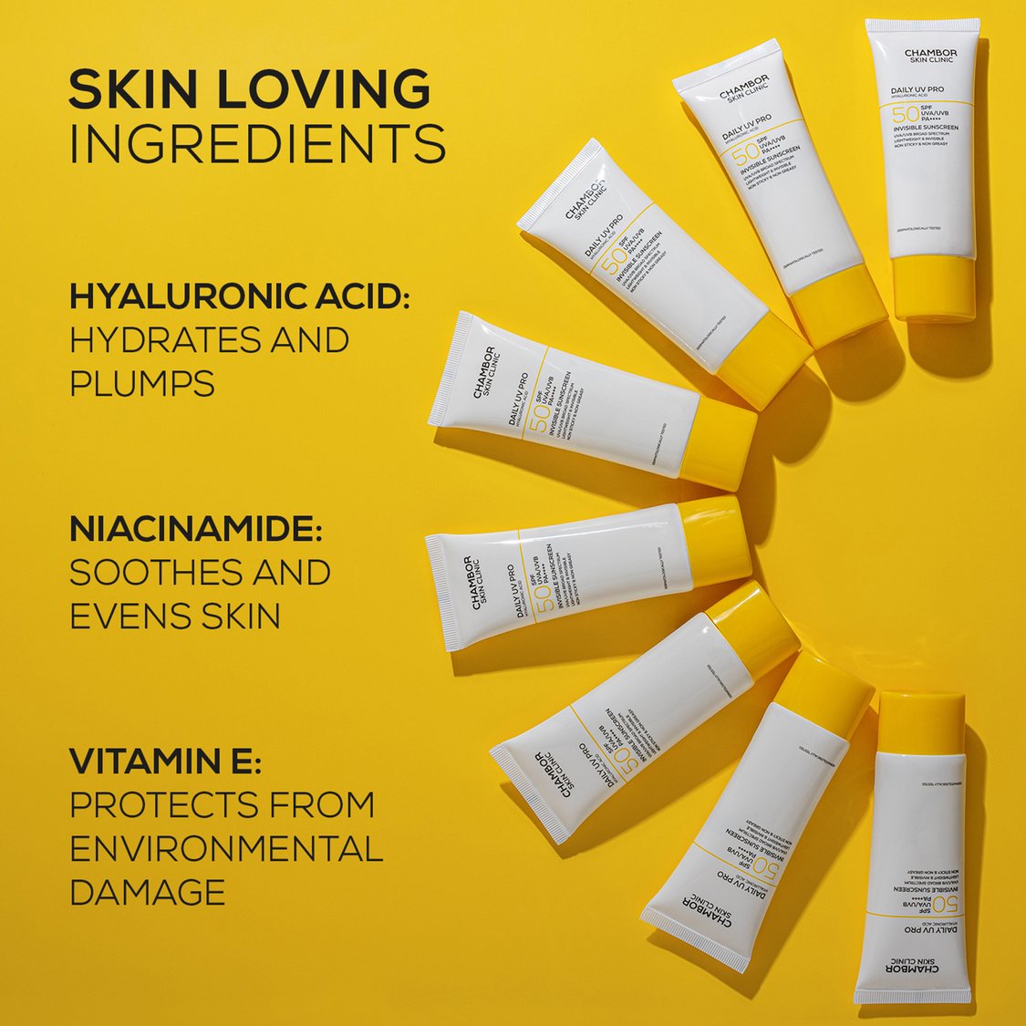 CHAMBOR Skin Clinic Daily UV Pro Invisible Sunscreen SPF 50 - 50g