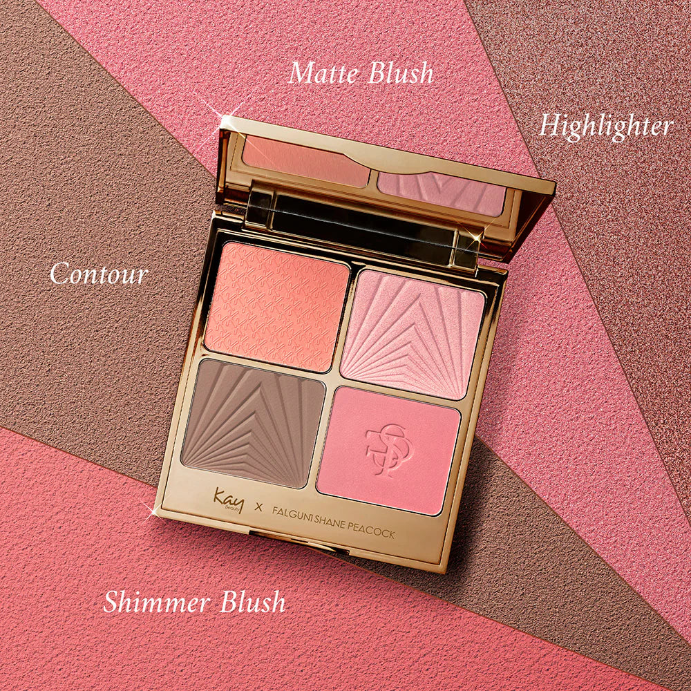 Kay Beauty x Falguni Shane Peacock Luxe Face Palette (26g)