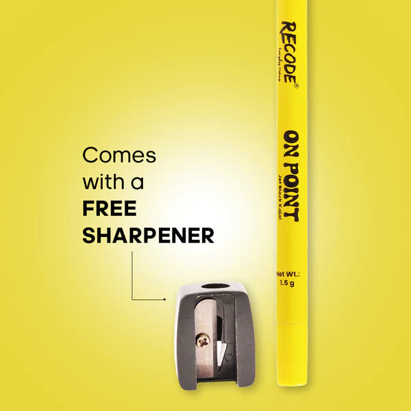 Recode Studios Recode On-Point Kajal With Sharpener 1.5 G