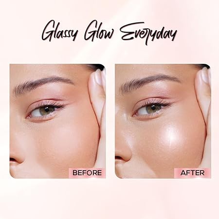 RENEE Korean Glow Serum 15ml, Lightweight, Non Greasy, Hydrates, Smoothens,Plump-up the Skin With Glassy-dewy Shine & Maintain Its Youthful Glow Hyaluronic Acid & Vitamin C