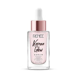 RENEE Korean Glow Serum 15ml, Lightweight, Non Greasy, Hydrates, Smoothens,Plump-up the Skin With Glassy-dewy Shine & Maintain Its Youthful Glow Hyaluronic Acid & Vitamin C