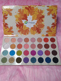 BE GORGEOUS MAPLE LEAF 32 COLOURS EYESHADOW PALETTE