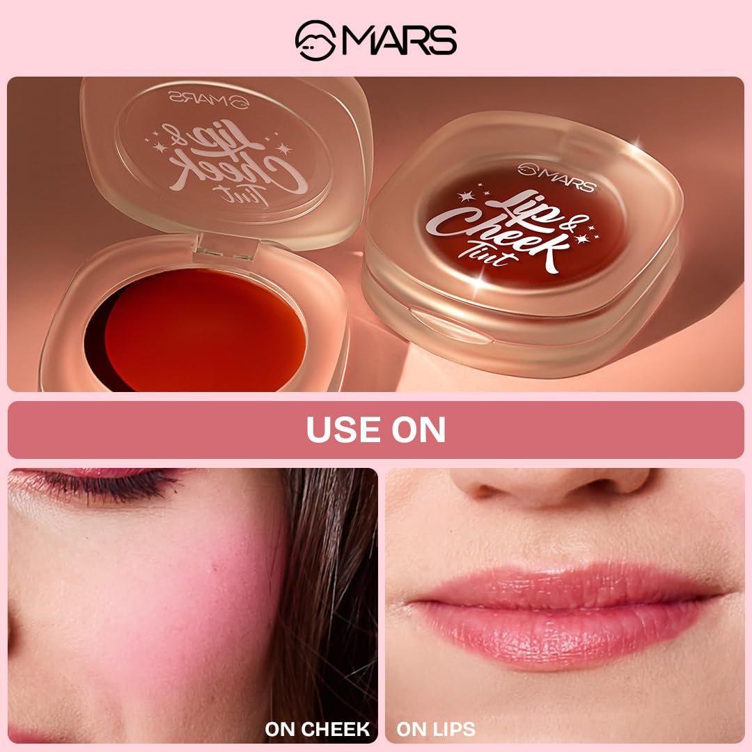 MARS Lip & Cheek Tint for Bold Pop Colour (2.8 gm)