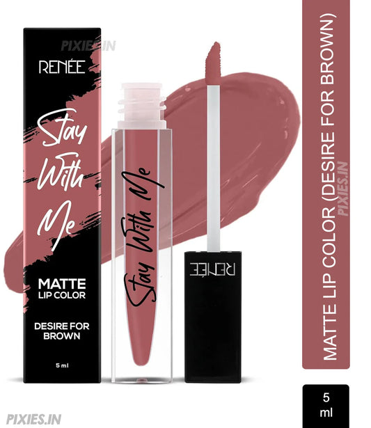 RENEE Stay With Me Non Transfer Matte Liquid Lip Color 5ml