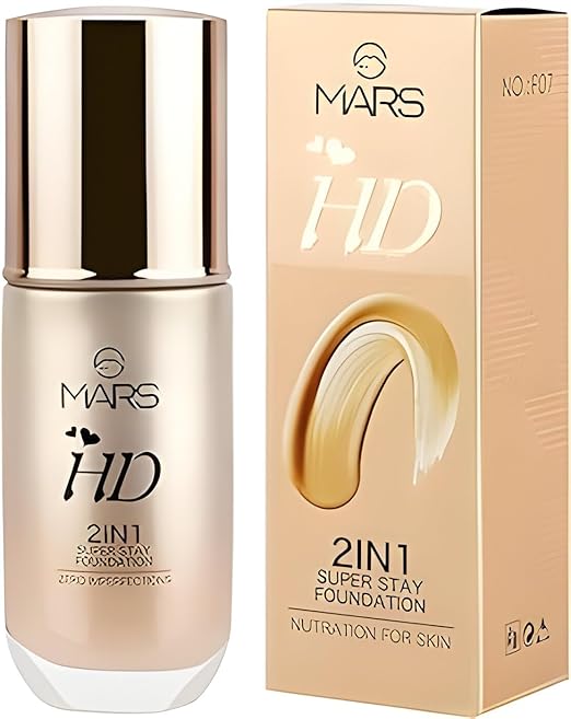 Mars HD 2In1 Super Stay Makeup Foundation