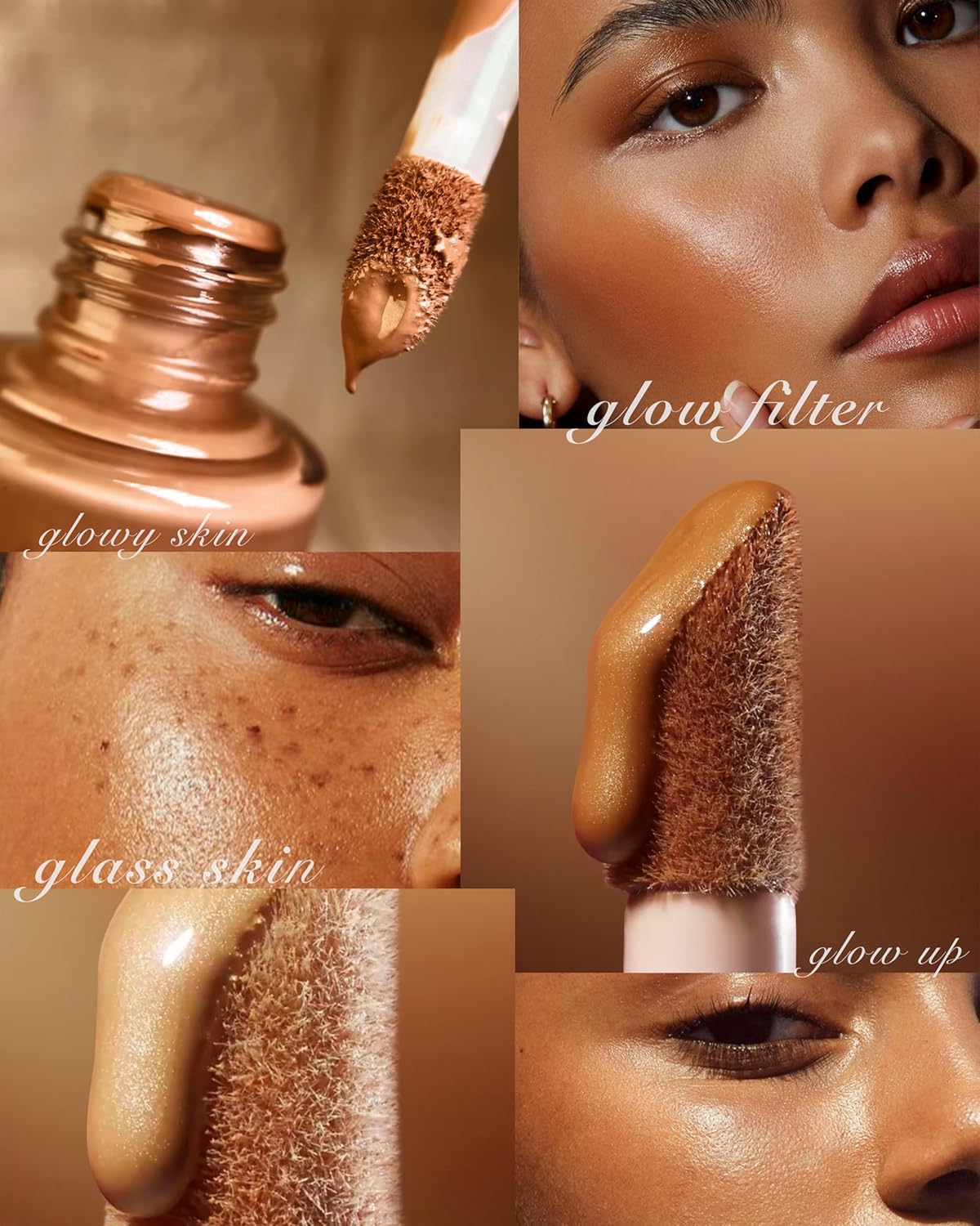 JustGold Glass Glow Skin Filter, Ultra Luminous Finish, Enriched with Vitamin E | 30 ML