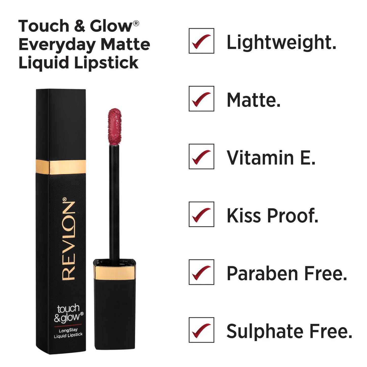 Revlon Touch & Glow Long Stay Liquid Lipstick