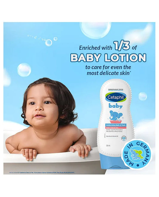 Cetaphil Baby Moisturising Bath & Wash 230 ml