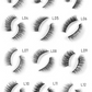 Imagic PROfessional Synthetic Fibers False Eyelashes, Natural & soft 100% Handmade 3D Eyelashes Pack 10 Pairs of 1 box