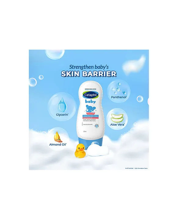 Cetaphil Baby Moisturising Bath & Wash 230 ml