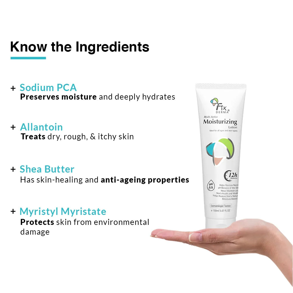 Fix Derma Moisturizing Lotion | Perfect Solution To Provide Optimal Hydration For Dry Skin